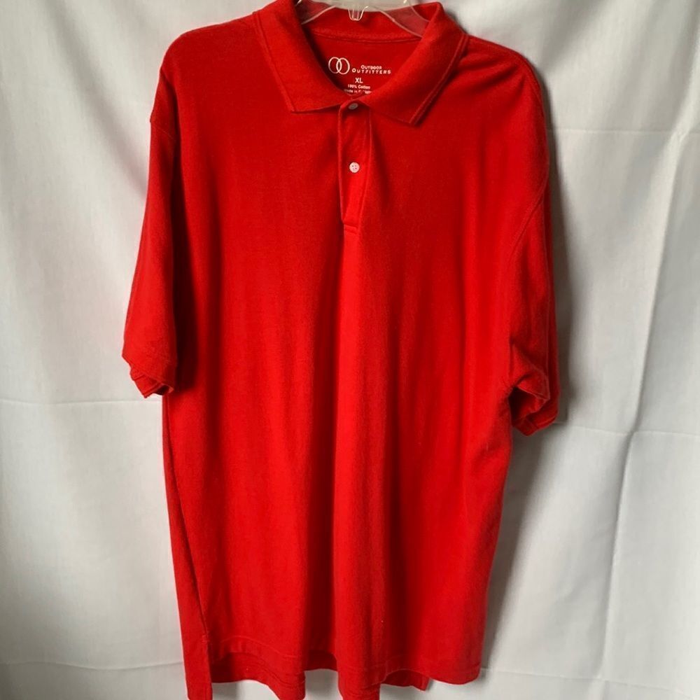 Urban Outfitters Red Polo XL